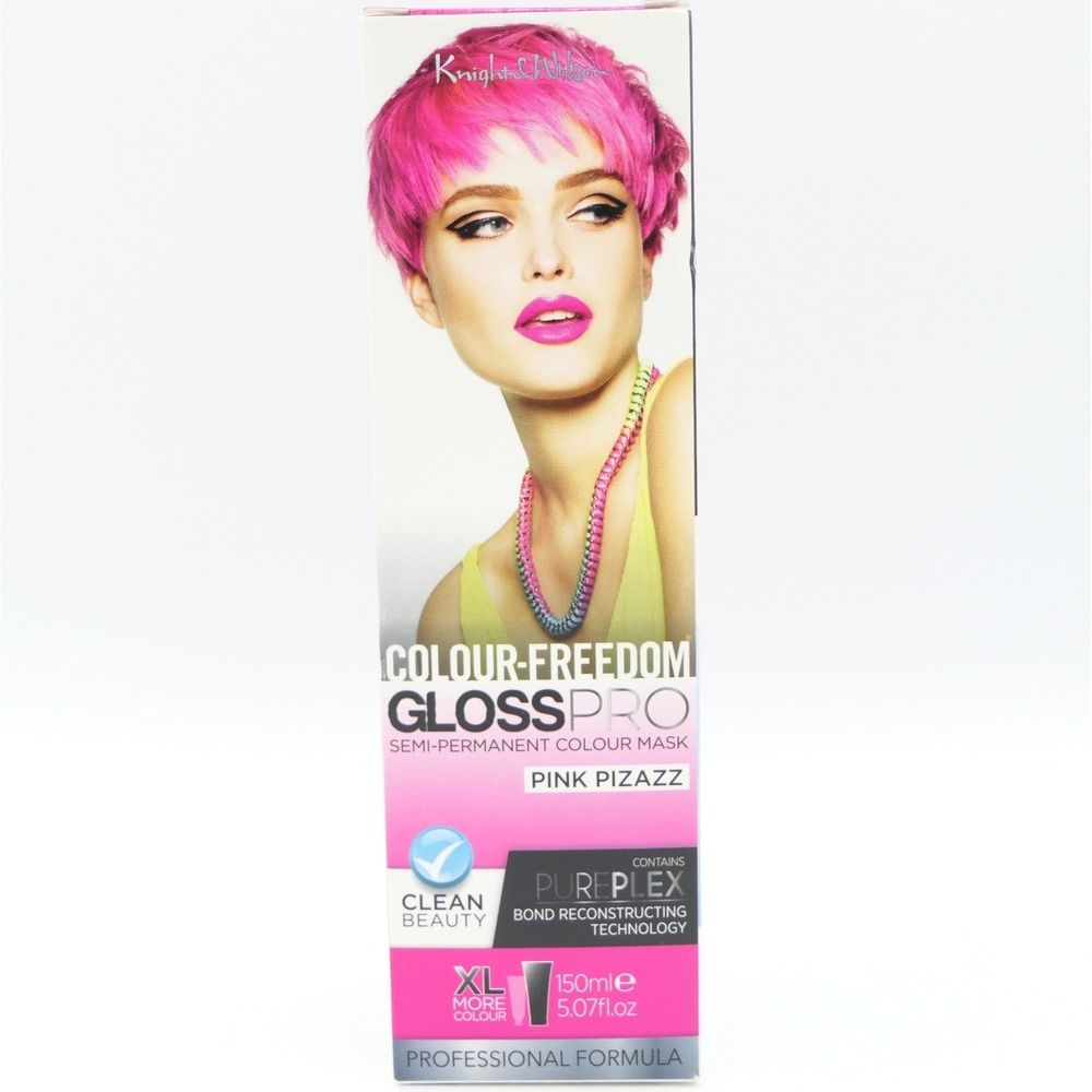 Knight & Wilson Colour-Freedom Gloss Pro Pink Pizazz Semi-Permanent Color Mask